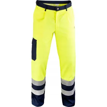 Reflexní kalhoty 5240 (Námořnická modř, Žlutá Hi-Vis) 60