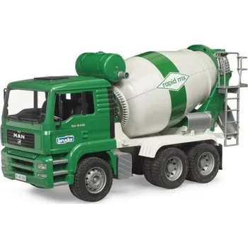 autíčko Bruder Domíchávač MAN TGA - poškozený obal