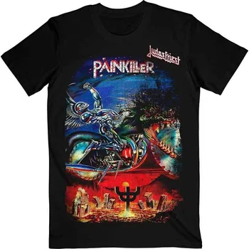 Pánské tričko Judas Priest Painkiller Black S Tričko