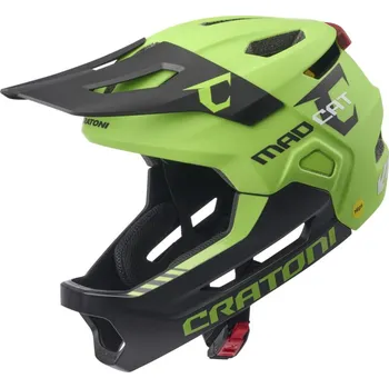 Cyklistická přilba Cratoni MadCat MIPS limetková-černá S-M (49-56 cm)