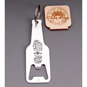 Otvírák Otvírák přívěšek - stříbrný - stopa