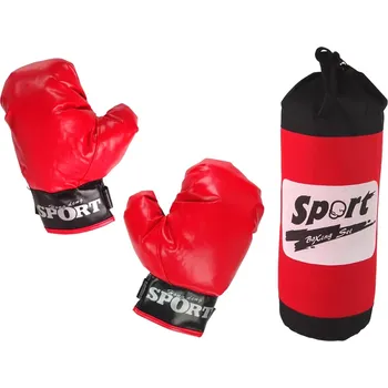 Boxovací pytel Dětská boxerská sada – boxovací pytel a rukavice na suchý zip