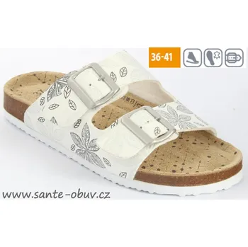 Dámská zdravotní obuv SANTÉ VN/326 BÍLÁ pantofel, --- - 39