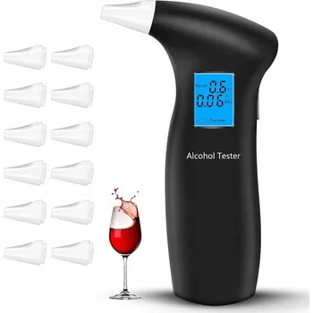 IP kamera Domácí digitální alkohol tester s LCD - Přesné měření alkoholu v dechu
