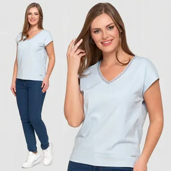 Dámská halenka Moraj halenka s krátkým rukávem střih volný velikost XL