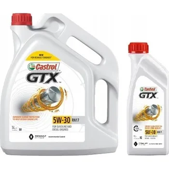 Motorový olej Olej Castrol GTX 5W-30 RN17 6L Castrol shop
