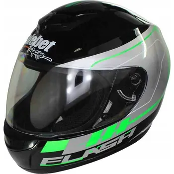 Helma na motorku PŘILBA SAFEBET HF-123 ČERNÁ Q245-G VELIKOST L (ECE)