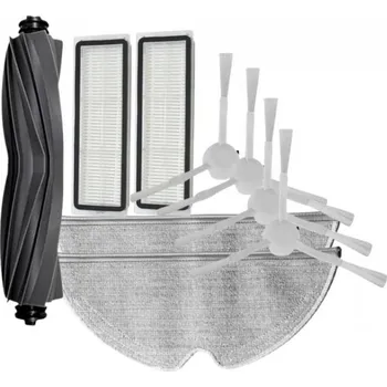 Sada příslušenství pro robotický vysavač HEPA filtry, kartáče pro vysavač MOVA S10 Plus a mopy, 9ks sada