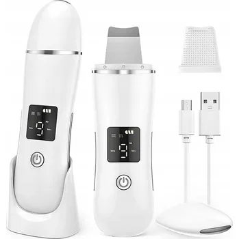 Pleťový peeling Přístroj 4v1 pro péči o pleť: Kavitační peeling, Ionoforéza, EMS