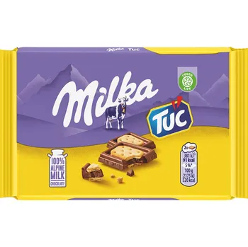 Milka 35G Sandwich TUC cena za kartonové balení (Kartonové balení : 20 ks)