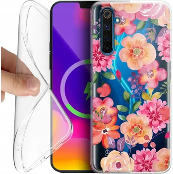 Pouzdro na mobilní telefon Zadní Kryt Caseline pro realme 6 Pro bezbarvý