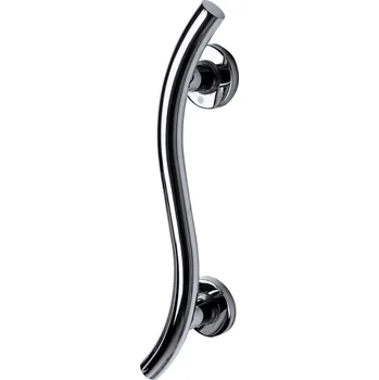 Madlo do koupelny Ridder Madla do koupelen Madlo nerezové lesklé, zalomené, měkký úchyt, nosnost 110 KG, MK53964 (275995) RIDDER