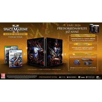 Hra pro PlayStation 5 Warhammer 40,000: Space Marine II Gold (PS5)