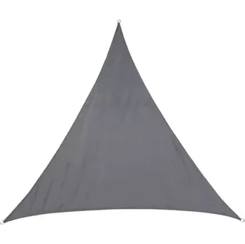 Slunečník Stínící plachta trojúhelník 4m - šedá - SLEVA 3% s kodem radost25
