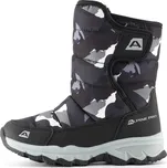 Alpine Pro IREMO ČERNÁ DĚTSKÉ ZIMNÍ BOTY S IMPREGNACÍ 29