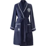 Soft Cotton Dámský krátký župan MARINE LADY Barva: Tmavě modrá, Velikost: M