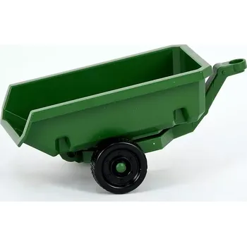 autíčko Bruder zelený traktorový přívěs
