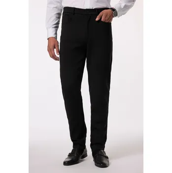 Dámské kalhoty JP1880, Plus size Žerzejové kalhoty JP1880, 5 kapes, NEW YORK, FLEXNAMIC®, kolekce business, modulární systém NEW YORK, do 8XL pro plnoštíhlé nadměrná velikost, 839515100-1459, černý, XL, Plus size oblečení, Oblečení pro vysoké muže, Nadměrné velikosti, O