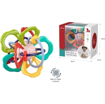 Hračka pro kojence Chrastítko míček a kousátko