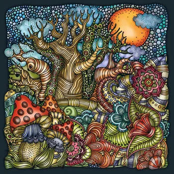 Puzzle Čtvercové puzzle CURIOSI Palapeli: Zázračný les, 210 dílků