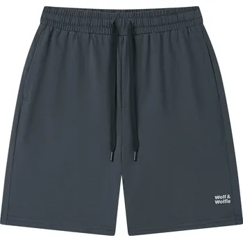 Chlapecké kraťasy Chlapecké bavlněné kraťasy - Wolf & Wolfie T2642, tmavě šedá Barva: Šedá, Velikost: 164
