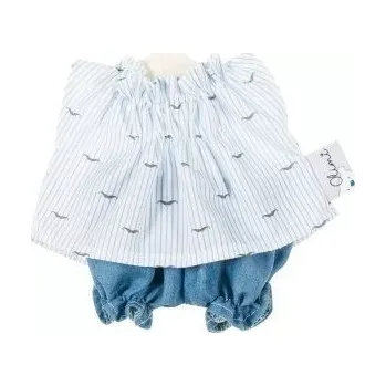 Doplněk pro panenku Sada oblečků pro panenku s kníry 21 cm