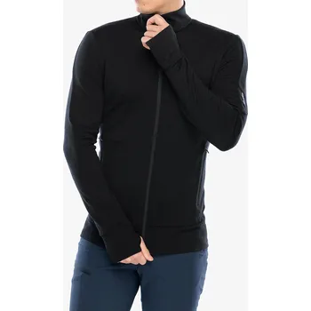 Pánská mikina Rozepínací mikina Icebreaker Merino 260 Quantum IV LS Zip - black