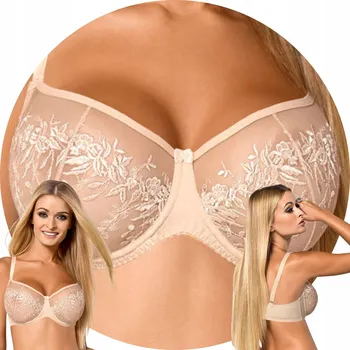 Dámské spodní prádlo Měkká podprsenka Sari Paripari béžová 80C