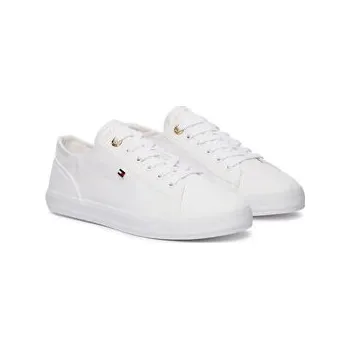Dámské tenisky Tommy Hilfiger Tenisky Th Foxing Sneaker Canvas FW0FW09170 Bílá 41