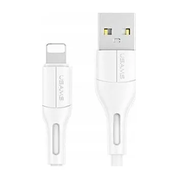 Datový kabel Kabel Usams USB – Apple Lightning 1 m bílý