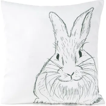 Povlak na polštářek VELIKONOČNÍ DEKORAČNÍ POVLAK NA POLŠTÁŘ CHUBY 45X45 CM VZOROVANÁ