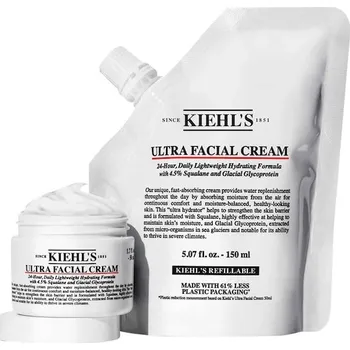 Pleťový krém Kiehls Pece-o-oblicej Hydratujici-peceUltra Facial Refill Set Ultra Cream 50 ml + 150 1 Stk. (2 054,00 Kč / 1 ks.)