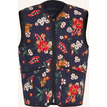 Moncler Pánská Dvoustranná Péřová Vesta Franqui, tmavě modrá...