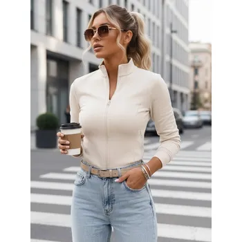 Dámská mikina Dámská mikina DSTREET BÉŽOVÁ S/M