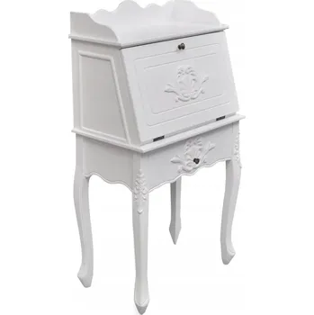 Psací stůl Obdélníkový psací stůl VidaXL 60 x 36,4 x 111 cm bílý