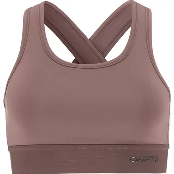 Podprsenka Dámská sportovní podprsenka CRAFT Training Padded - fialová Velikost: M