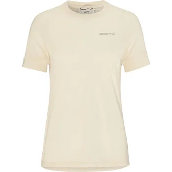 Běžecké oblečení Dámské sportovní triko CRAFT ADV Trail Wool SS - bílá Velikost: S