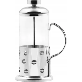 Konvice na čaj Konvice french press 1000ml sklo/nerez s filtrem BROCCA