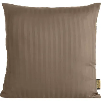 Povlak na polštářek SATÉNOVÉ POVLEČENÍ NA POLŠTÁŘ VERA 40X40 CM HNĚDÁ