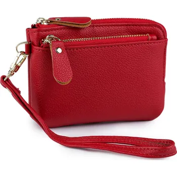 Peněženka Malá peněženka / mincovka / klíčenka 9x13 cm, barva 3 červená