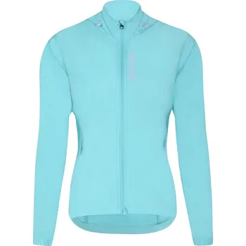 Cyklistická bunda RIVANELLE Cyklistická voděodolná pláštěnka - WIND/RAIN - tyrkysová XS