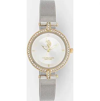 Hodinky Hodinky U.S. Polo Assn. NATALIE USP8186YG stříbrná SLV, vel. ONE SIZE