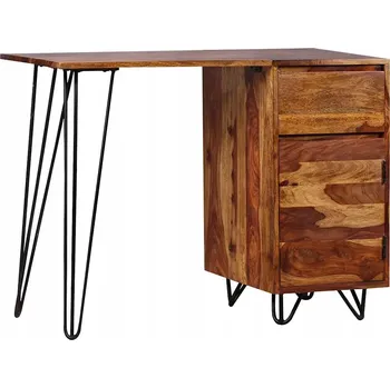 Psací stůl Obdélníkový psací stůl VidaXL 110 x 45 x 76 cm, dekor dub artisan