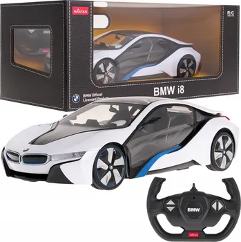 RC model auta Rastar - Auto na dálkové ovládání 1:14 - BMW i8 Concept 49600