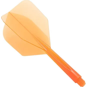Šipka Letky na šipky Condor Zero Stress oranžové, Small letky a midi násadky
