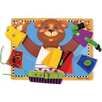Dřevěná hračka Hračky pro děti Motorická manipulační deska