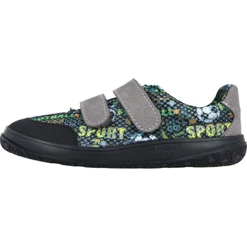 Chlapecké tenisky Jonap Jampi barefoot boty B18 černý fotbal Velikost: 33