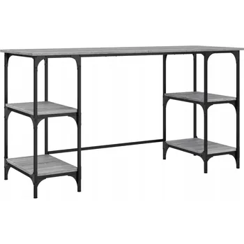 Psací stůl Psací stůl, šedý dub sonoma, 140x50x75 cm