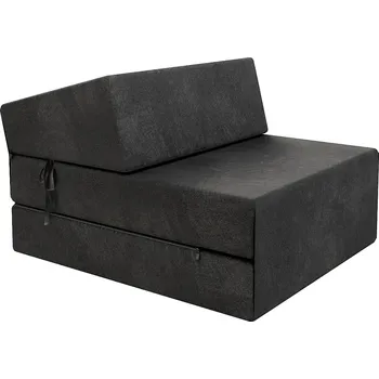 Pohovka Skládací matrace a pohovka SUZI TRINITY 71 cm černá