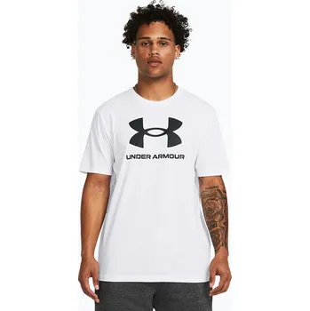 Pánské tričko Pánské tričko Under Armour Sportstyle Logo Update white/black
